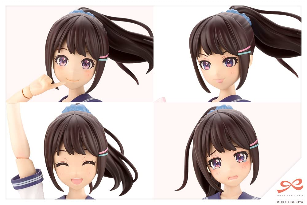 Пластиковый набор для летних моделей Kotobukiya Sosai Madoka Yuuki High School, разноцветная футболка для девочек (Униформа Тохо)