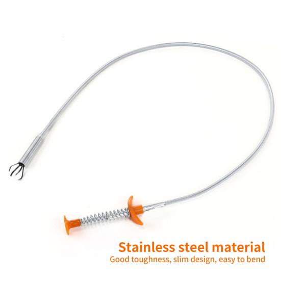 Практичный мягкий, глубокий чистый долговечный зажим для раковины, сточных вод, зажим для очистки сливной трубы, инструмент для чистки дома