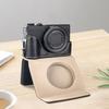 Digital Camera Protective Case PU Leather Camera Storage Bag with Removable Shoulder Strap Compatible with  G7X2  G7X3