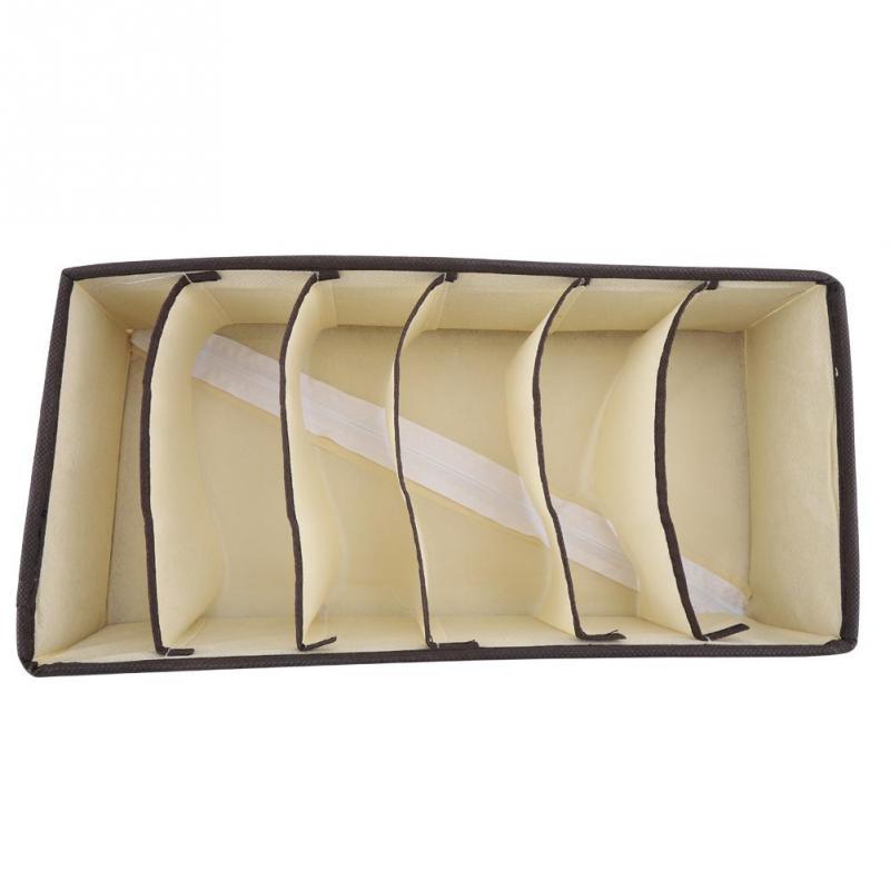 Portable Foldable Divider Storage Box Case Container for Bra Underwear Sock