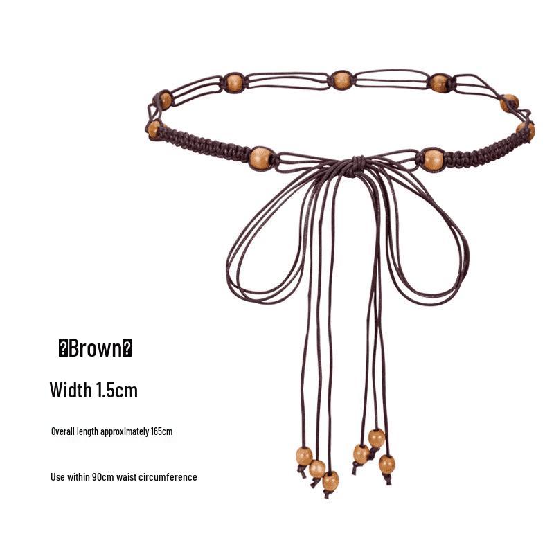 Богемный Этнический Металлический Пояс-Цепочка на Талию Высокого Класса для Женщин - Ретро, Универсальный Модный Аксессуар