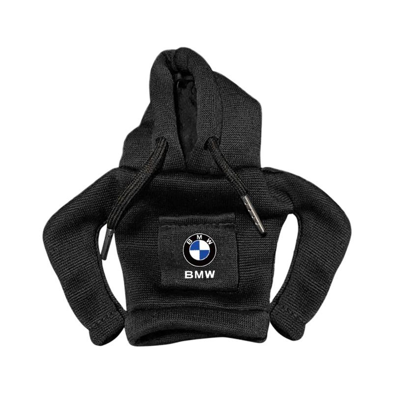 1pc Hoodie Handle Creative Car gear lever hoodie Shift Lever Cover Funny For BMW M E70 F32 X6 Auto Interior Accessories Styling