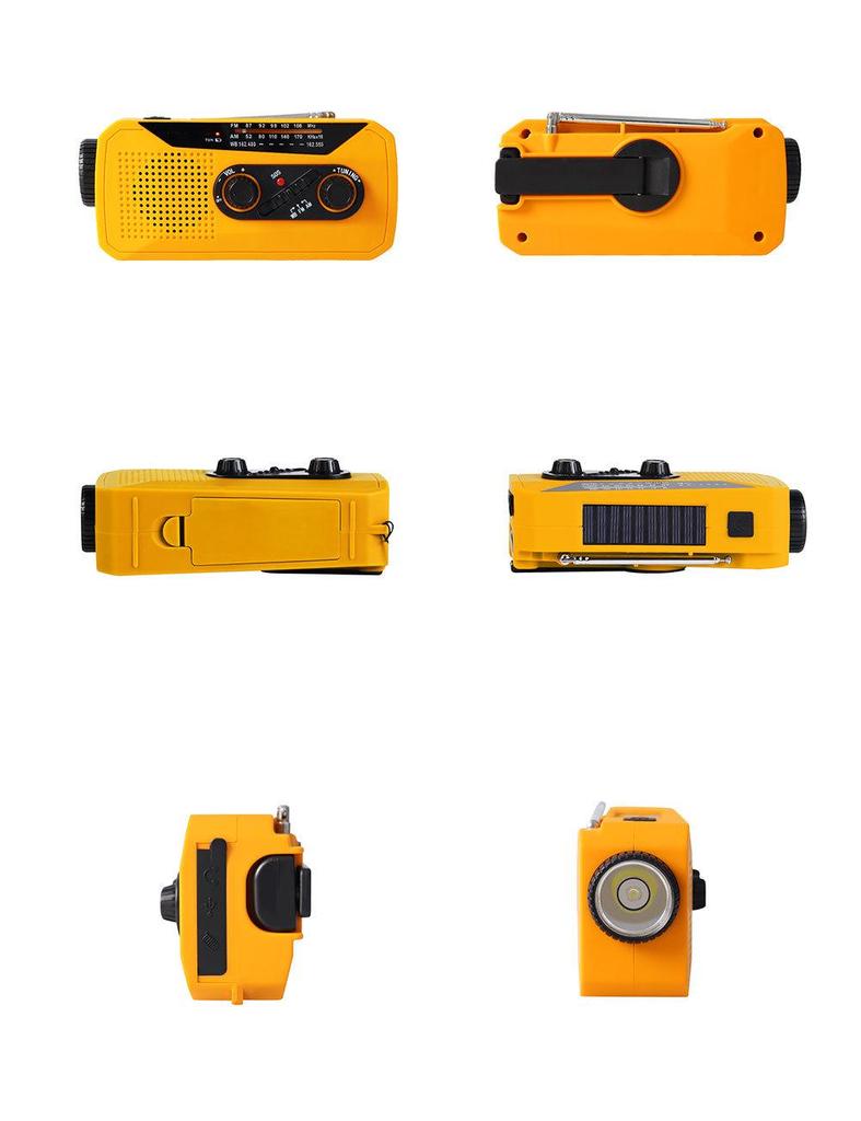 Аварийное зарядное устройство для телефона на солнечной батарее и спасательная радиостанция на открытом воздухе