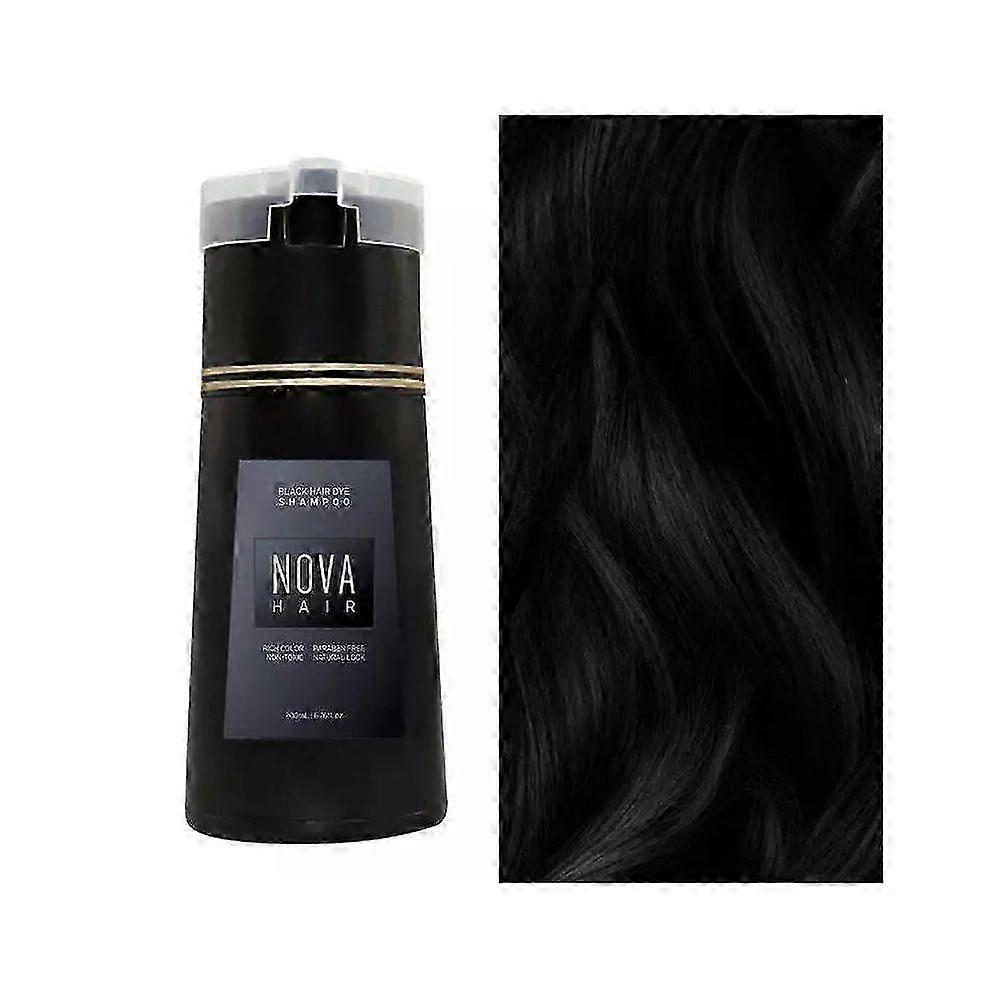Nova Hair Dye Shampoo, Nova Hair Instant Dye Shampoo,Hair Color Shampoo for Hair_i*