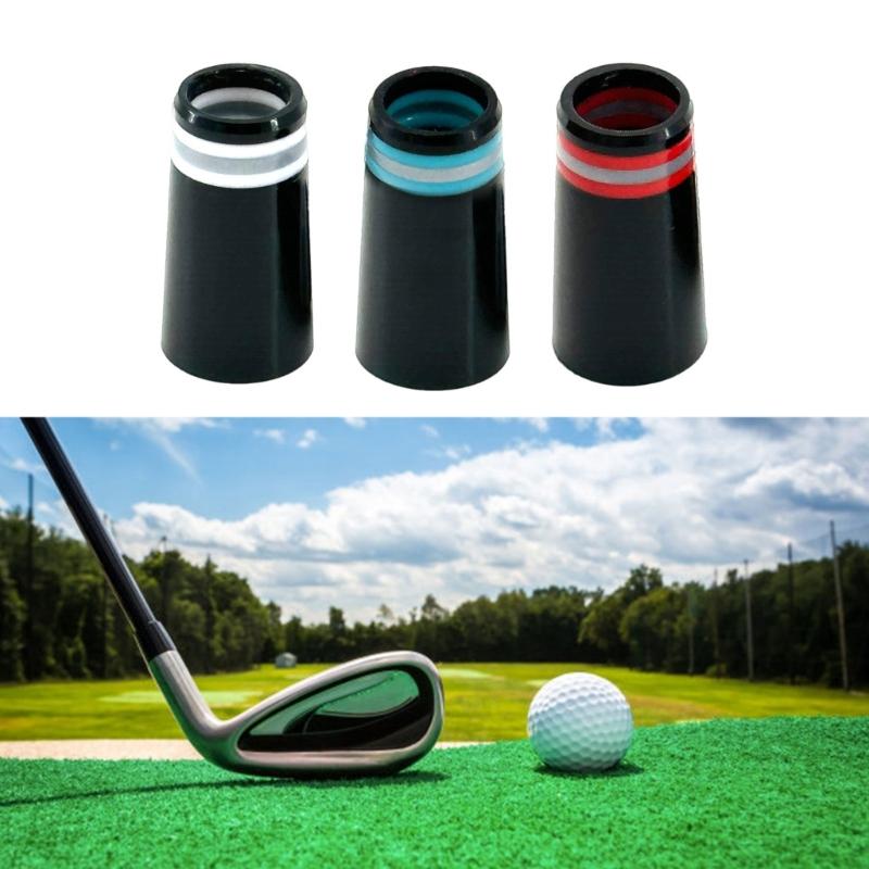 10Pcs Collared Rubber Ferrules for Golfs Iron with Rings, Golfs Iron Ferrules, Golfs Tapered Ferrule for Parallel Shaft