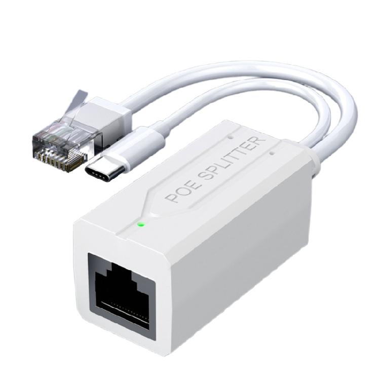 Встроенная защита от короткого замыкания USB/Type-C PoE-сплиттер Блок питания Преобразователи 40 В в 5 В для камер видеонаблюдения