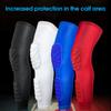 1Pc Knee Pad High Elasticity Protection Anti-skid Comfortable Full Length Leg Compression Sleeve for Basketball