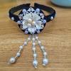 Tassel Hanbok Hairband Pearl Stage Dance Hair Hoop Sweet Korean Headband  Wedding