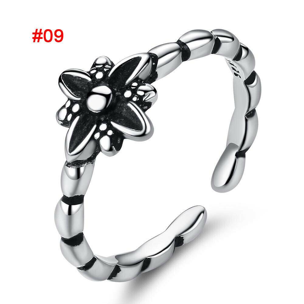 Thumb Rings Ladies Mens Toe Rings Adjustable Open Band Simple Exquisite Womens Ring