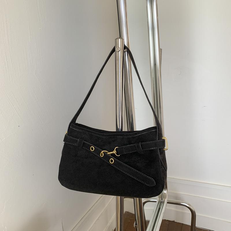 Сумка подмышку женская 2025 новая трендовая нишевая ретро мода легкая роскошь нишевая высококлассная сумка на плечо сумка-ведро