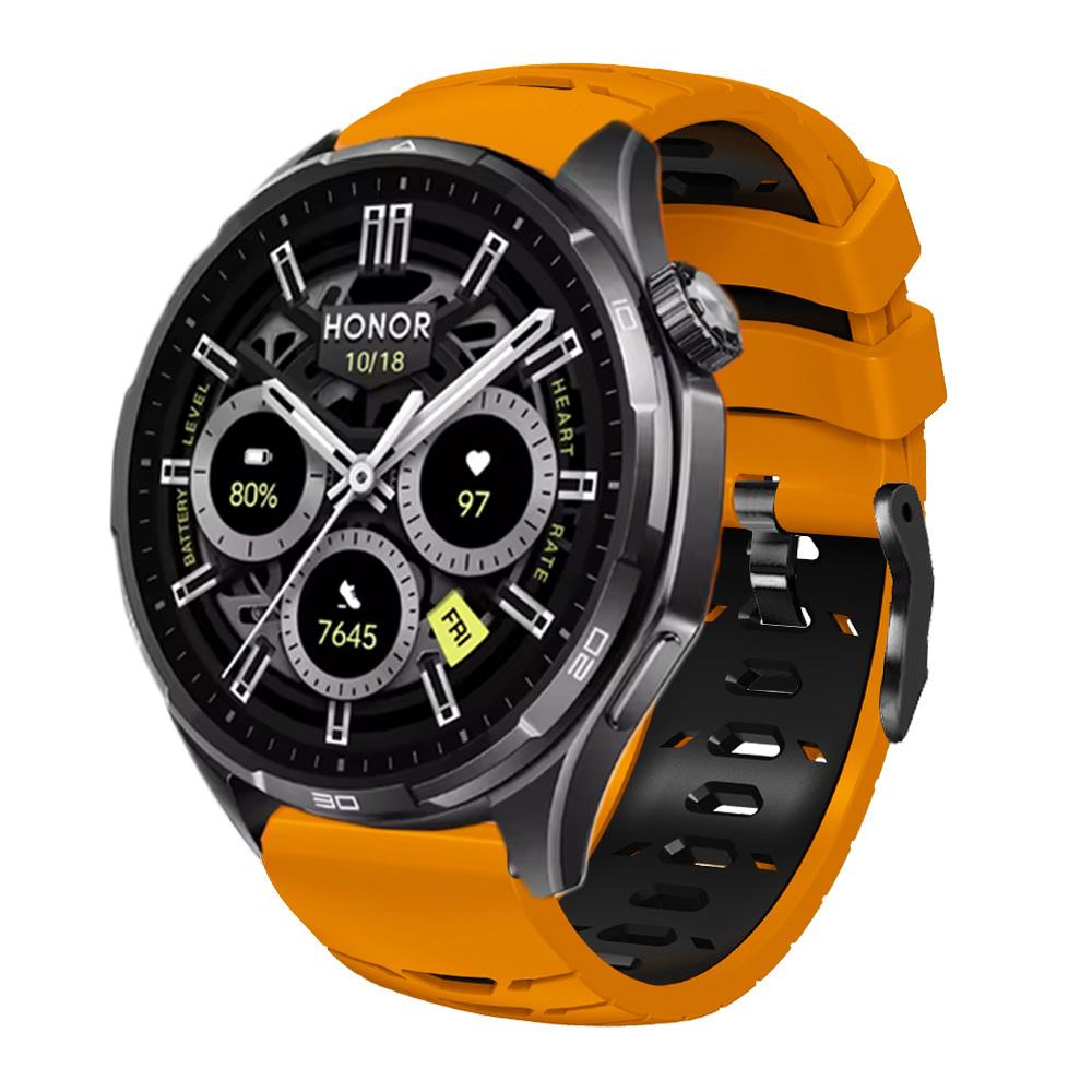 Силиконовый ремешок для часов 22 мм для HONOR Watch 6 Plus 5 Ultra Сменный ремешок для HONOR GS 3/GS Pro/MagicWatch 2 46 мм/Magic Wristband