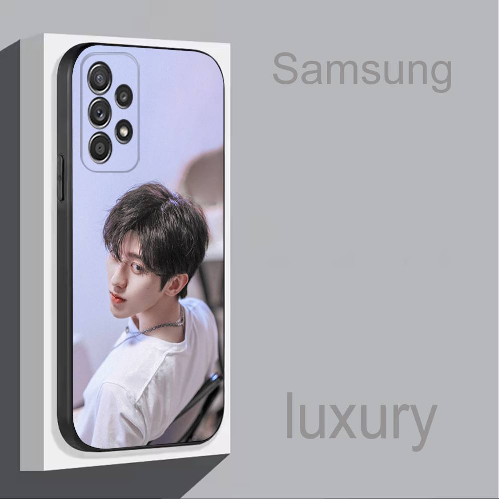 KUN Актер Китайский Чехол для Телефона Для Samsung S 25,24,23,22,30,21,10,9,Ultra,Plus,Lite,FE,4,5G Черный Мягкий Чехол