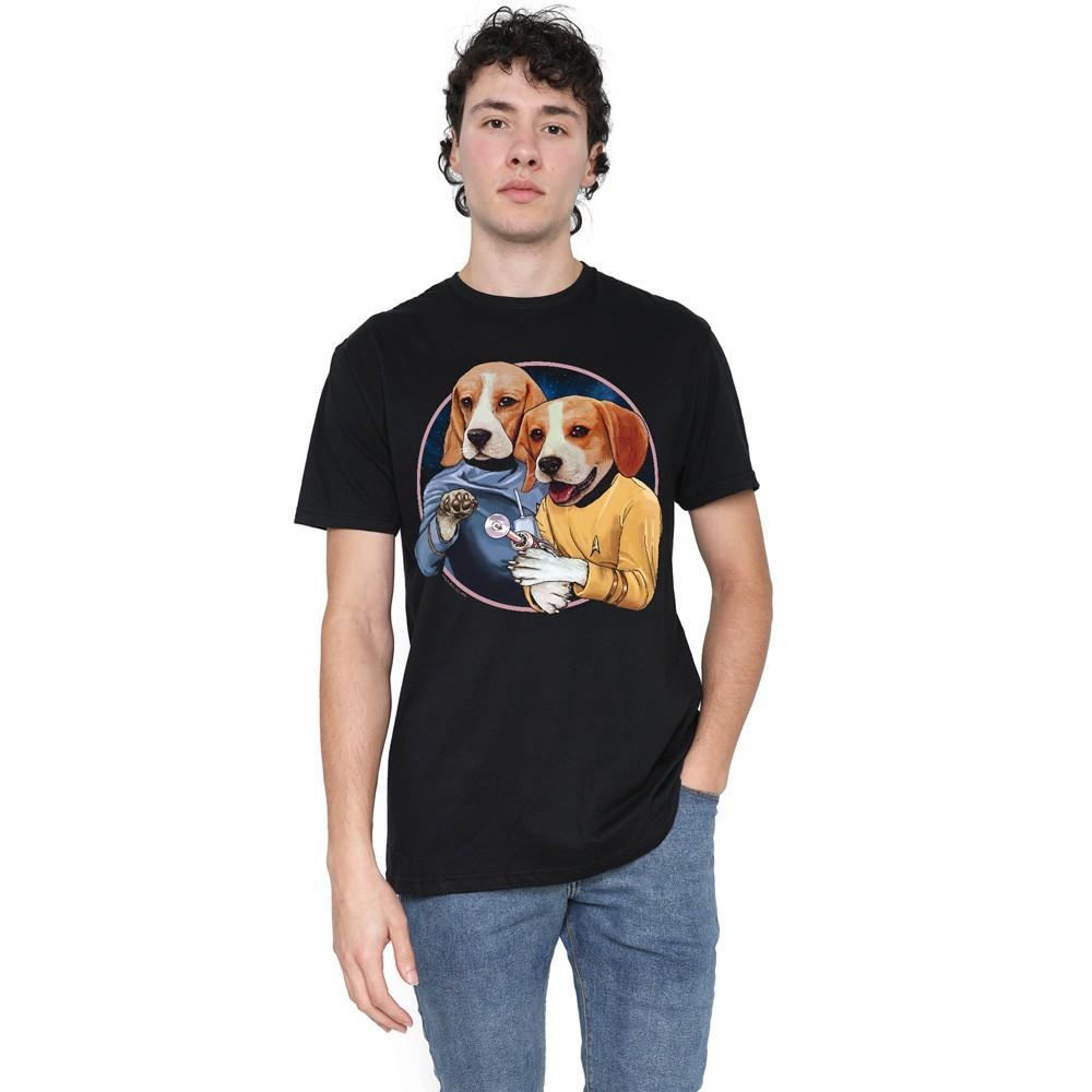 Star Trek Trek Dogs T-Shirt S-5XL Black