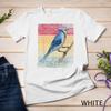 Vintage Retro Blue Jay Bird Unisex T-shirt