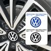 For Volkswagen MK1 70mm/80mm/90mm/100mm/120mm Car Wheel Center Hub Cap Sticker For Volkswagen VW Polo Passat Rline Golf 4 5 6 Tiguan Jetta GTI ID.3