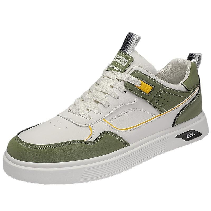 New Skateboard Shoes College Retro Men's Shoes Spring White Shoes Students Daily Casual Basketball Sports Shoes 2025