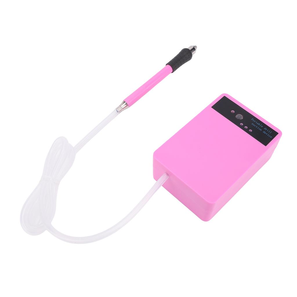 Electric Art Painting Pen, 1500mAh Re able Vacuum Pump Pen with Storage Tray, Low Noise Art Vacuum Pen Tool Kit, No Wax N
