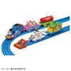 Takara Tomy Plarail Thomas 30th Anniversary Glitter Thomas and Harold Party Collection Train Toy Ages 3+