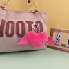 1pc Trendy Love Plush Angel Wings for Women with Cute Charm, Decorative Accessory for Keys, Bags & Backpacks Gift Bag Charm