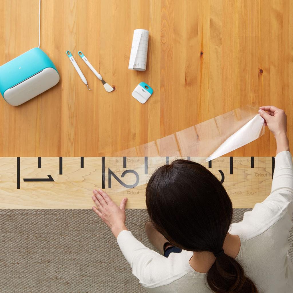 Cricut Joy Transfer Tape X Transfer Tape for Vinyl and Adhesive Decals 5.5" 48"