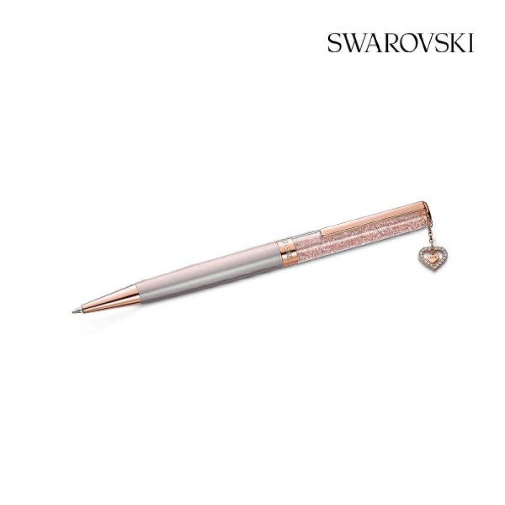 Swarovski [Оригинальная сумка для покупок в комплекте] Розовая шариковая ручка 5527536