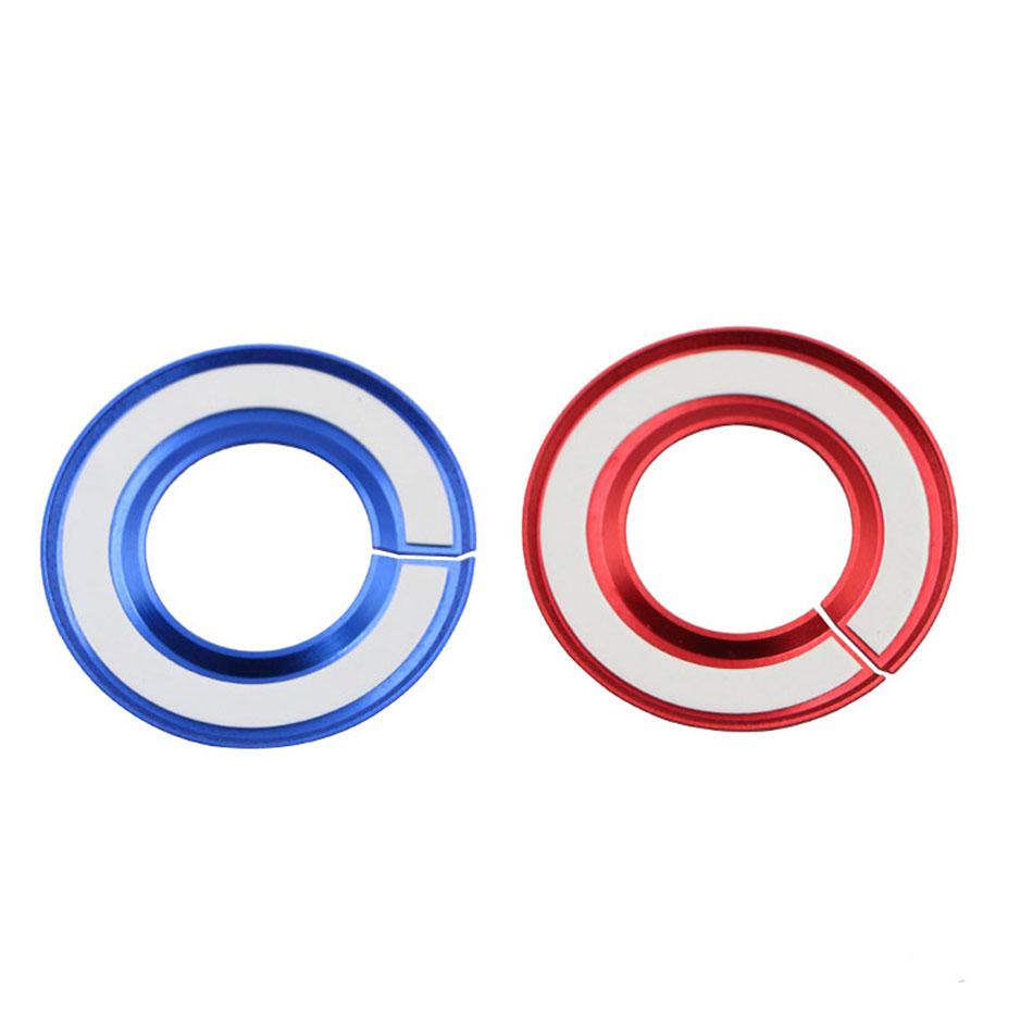 Автомобильный переключатель зажигания, накладка для ключей, круглые наклейки с отверстиями для Mercedes Benz AC Class GLA CLA GLC W205 W212 X253 C117