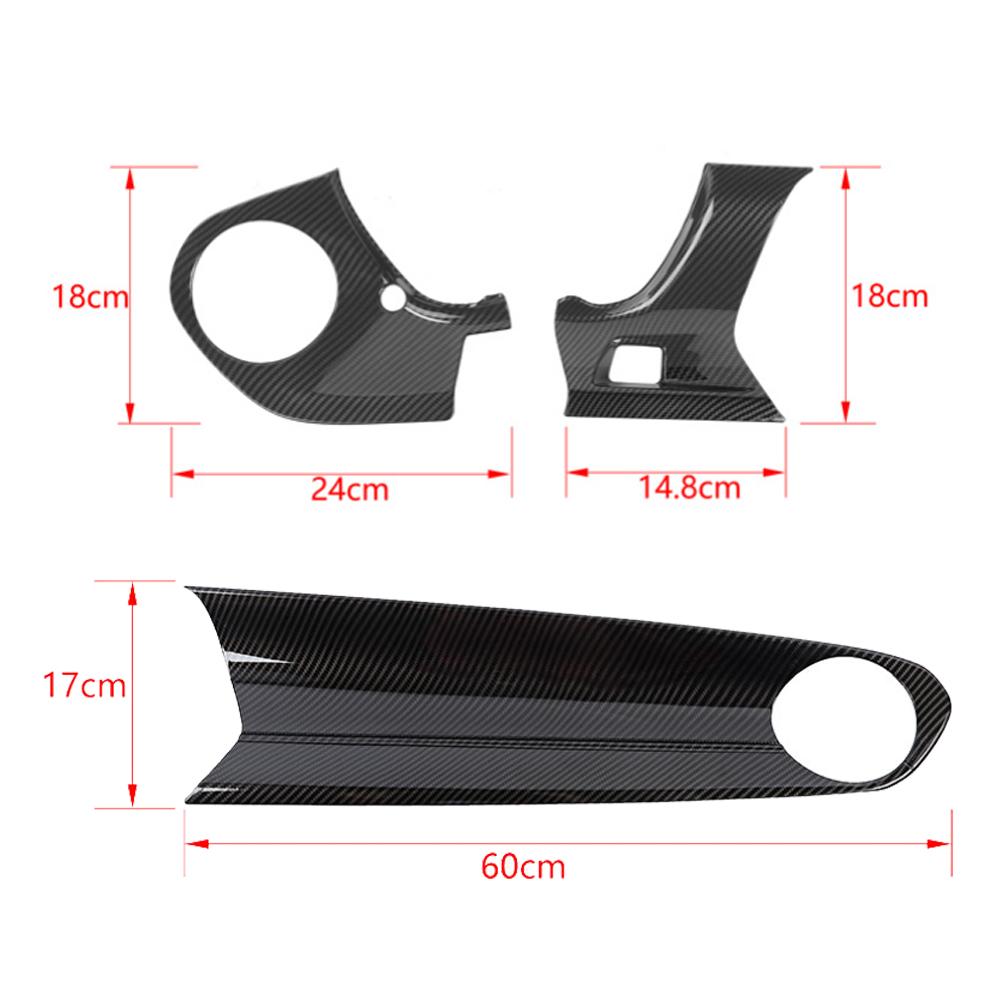 Декоративная крышка панели приборной панели центральной консоли для Chevrolet Camaro 2016 2017 2018 2022 салон автомобиля