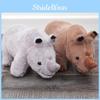 Plush Rhino Toy Stuffed Animal Doll For Kids Gift Cartoon Bedroom Decoration