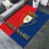 Custom Name Ca Osasuna Carpet Rug For Living Room Bedroom Home Sofa Decorationkids Play Nonslip Floor Mat