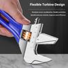 RAYENR Adjustable Wrench Stainless Steel Universal Spanner Bathroom Wrench Household Large Open Plumbing Repair Tools