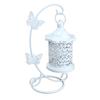 Hollow Flower Butterfly Candle Holder Stand Bracket Candlestick Home Room Decor