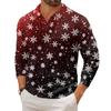 Men's Casual Collared Long-Sleeve Knit Base Layer Top