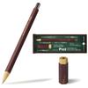 Механический карандаш и ластик в стиле Pizz Pencil. Полностью резиновое покрытие для надежного захвата. Сделано в Японии. Толщина 0,5 мм [бордовый коричневый]