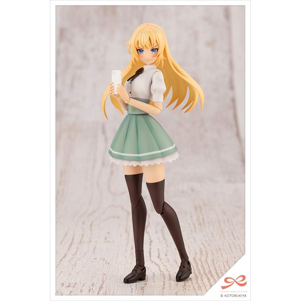 Sosai Shoujo Niwa Saeki Ritsuka Summer Uniform 1/10 Scale Plastic Model Approximately 157mm Height
