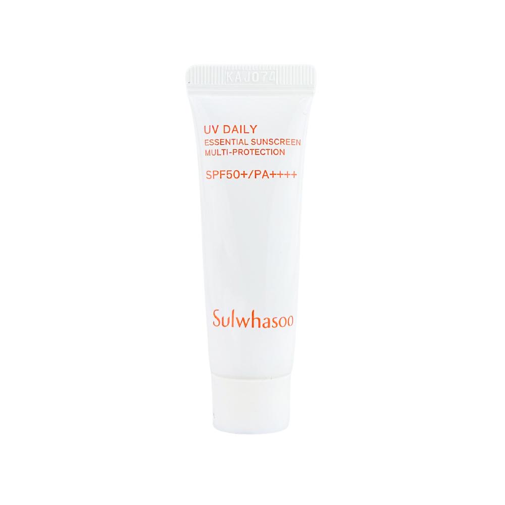 Sulwhasoo Ежедневный солнцезащитный крем UV Essential 10 мл*5, Ежедневный солнцезащитный крем UV Tone Up 10 мл*5