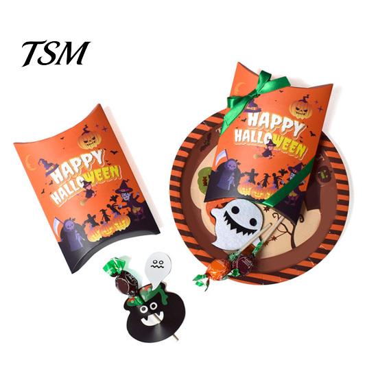 Theme Decor 10 Pcs Halloween Cardboard Candy Boxes for Kids, Cute Trick or Classroom Favors Treat Containers Snacks Cookie Small Gifts, Party Festival