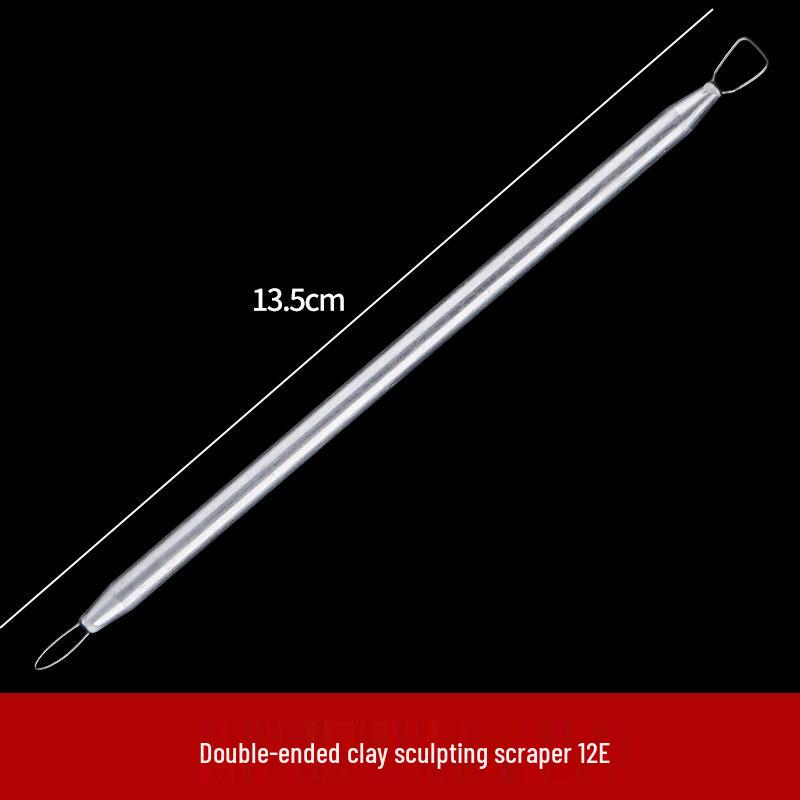 Набор из 12 инструментов для лепки и обрезки из нержавеющей стали