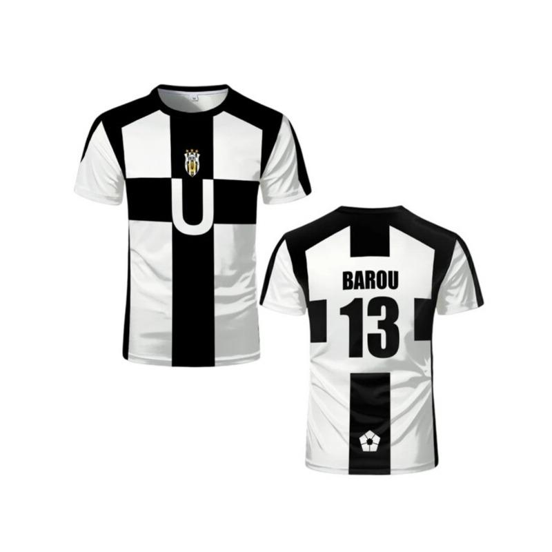 Ubers Kids Soccer Jersey Inspired by Blue Lock Featuring Barou & Don Lorenzo – Youth