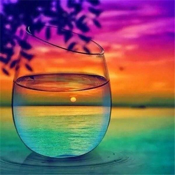 5D DIY Алмазная картина Новое животное Алмазная вышивка Крестиком Собака Фотографии Стразы Мозаика Домашний декор