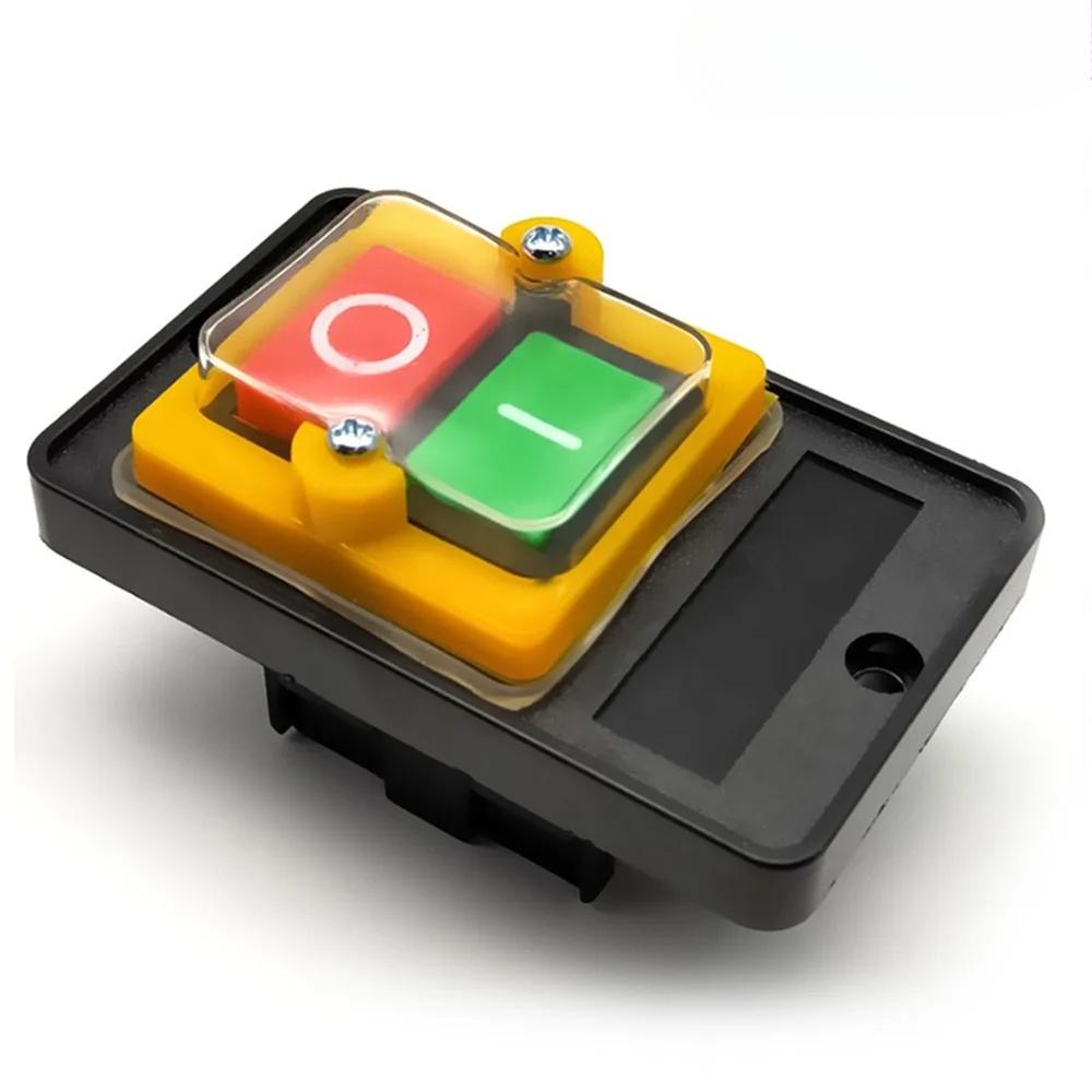 Водонепроницаемая кнопочная перекидная кнопка для автомойки, прессовочного станка, шлифовального станка, пильного станка, машины для обжима рукавов, переключатель управления