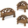 Garden Resin DIY Craft Furniture Figurines Bench Miniature Park Seat Ornaments Lawn Chairs Set