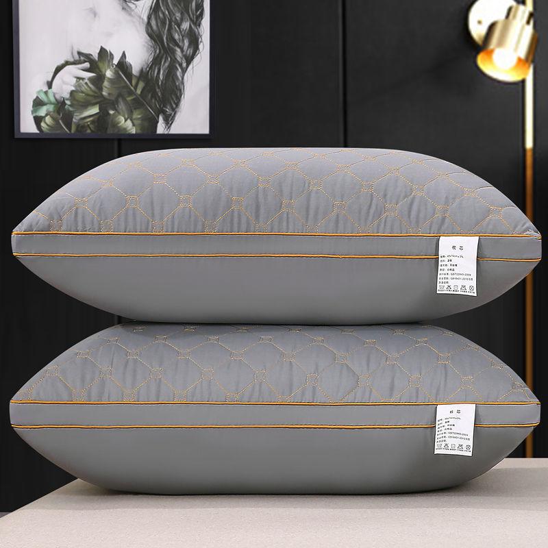 2 шт. пятизвездочный отель, специальная подушка с защитой от перьевого пуха для спальни, подушка для защиты шейного отдела позвоночника, подушка для домашнего использования