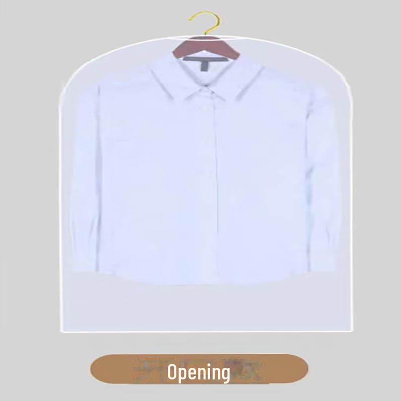 Прозрачный водонепроницаемый чехол для пальто от пыли - моющийся подвесной чехол для одежды