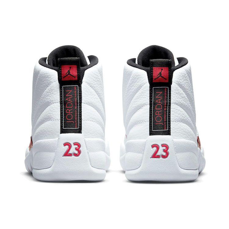 Мужские кроссовки Air Jordan 12 Retro Twist Белый Университет-Красный Черный CT8013-106
