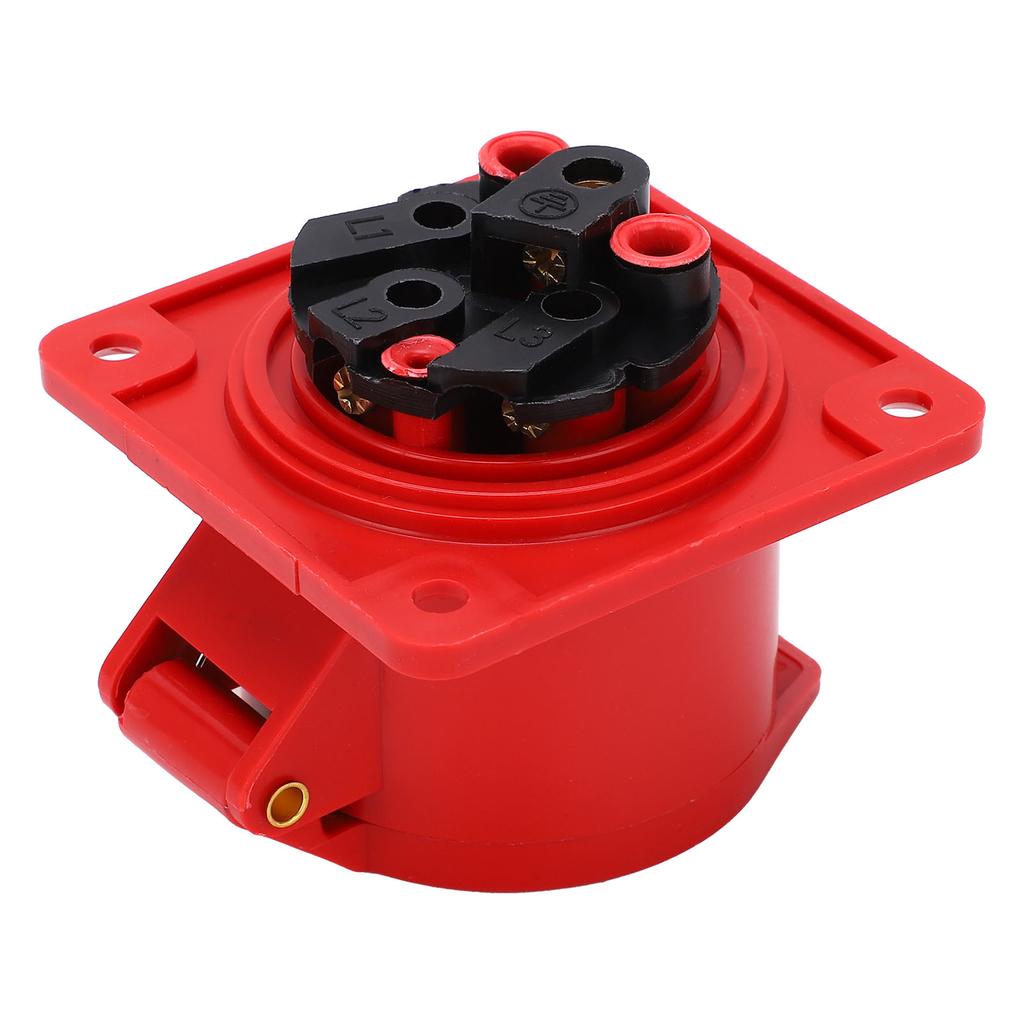 16A 4Pin Industrial Socket 3 Phase IP44 Waterproof Explosion Proof Concealed Installation 380-415V 3
