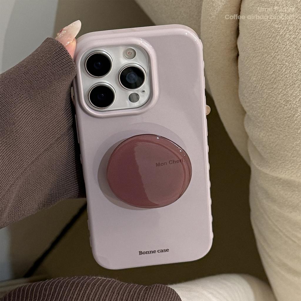 Amethyst Stand for Apple 16 Phone Case for IPhone 17 Promax for 12 Retro Minimalist 15 All Inclusive 13 Soft