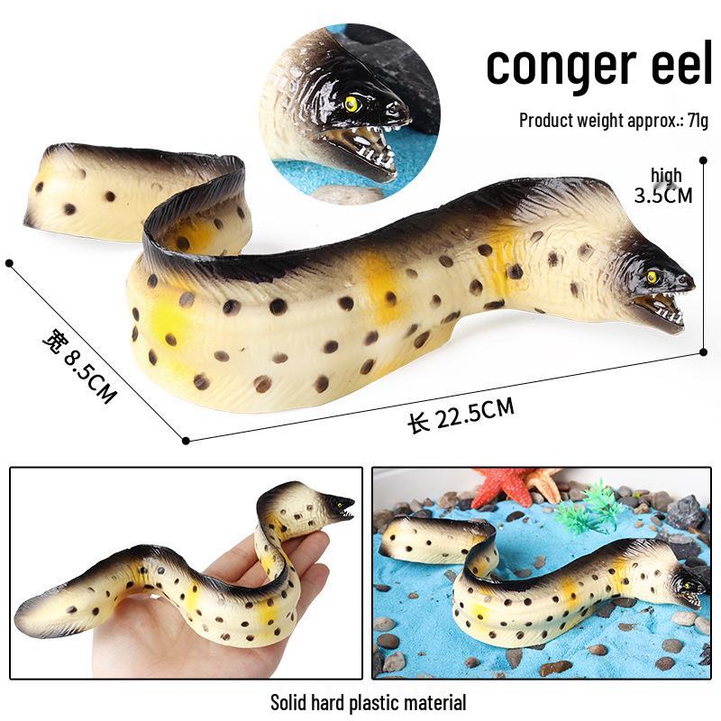 Ocean Wildlife Simulation Toy Set: Sea Turtle, Shark, Whale, Sea Lion, Tiger Shark, Manta Ray, Seal, Grouper.