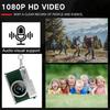 Камера-брелок 1080P Ретро цифровая камера Мини-камера Карманная фотокамера Фото-видео рекордер с 0,96-дюймовым экраном