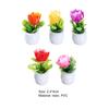 1 комплект, микро-растение в горшке, статуя из смолы, привлекательная DIY мини-пейзаж, мини-цветок