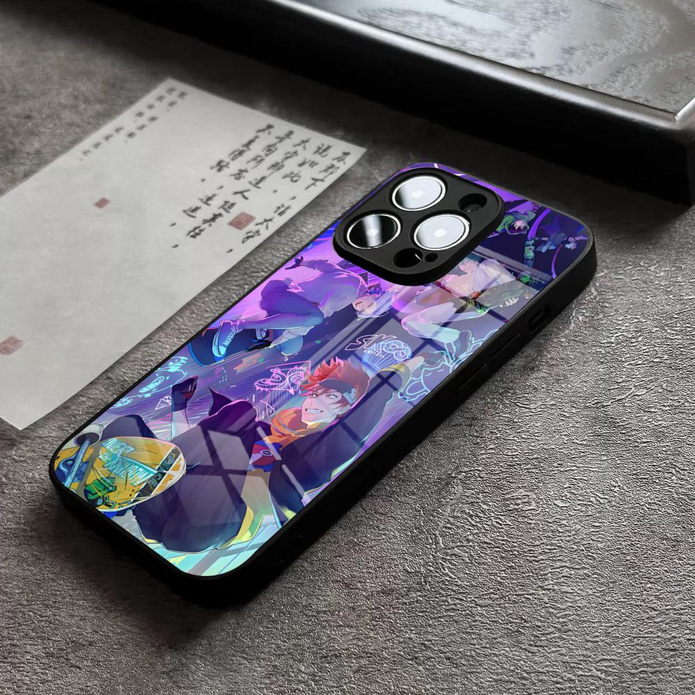 Чехол для телефона Boy S-Sk8 The Infinity Аниме для IPhone 17 16 Pro Max 15 Plus 14 Pro 12 11 13 Mini X XR XS Max SE Стеклянная крышка